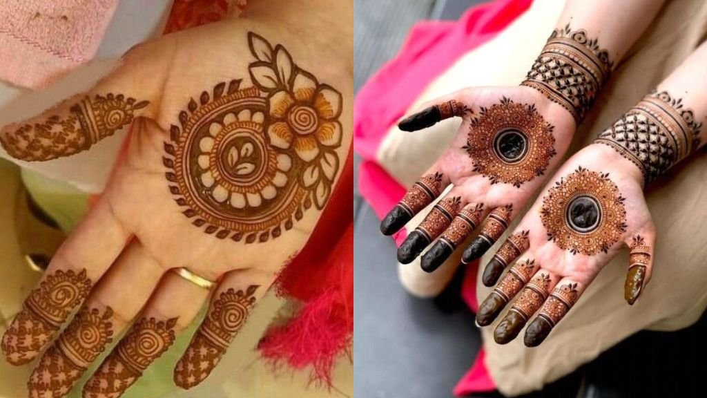 Gol Mehndi Design Photo