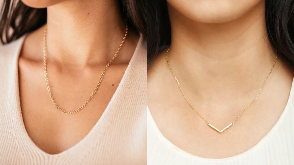 Women's Gold Chain Design