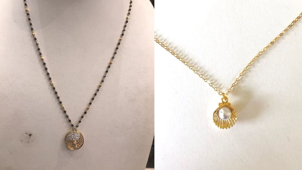 5 Gram Gold Mangalsutra Pendant