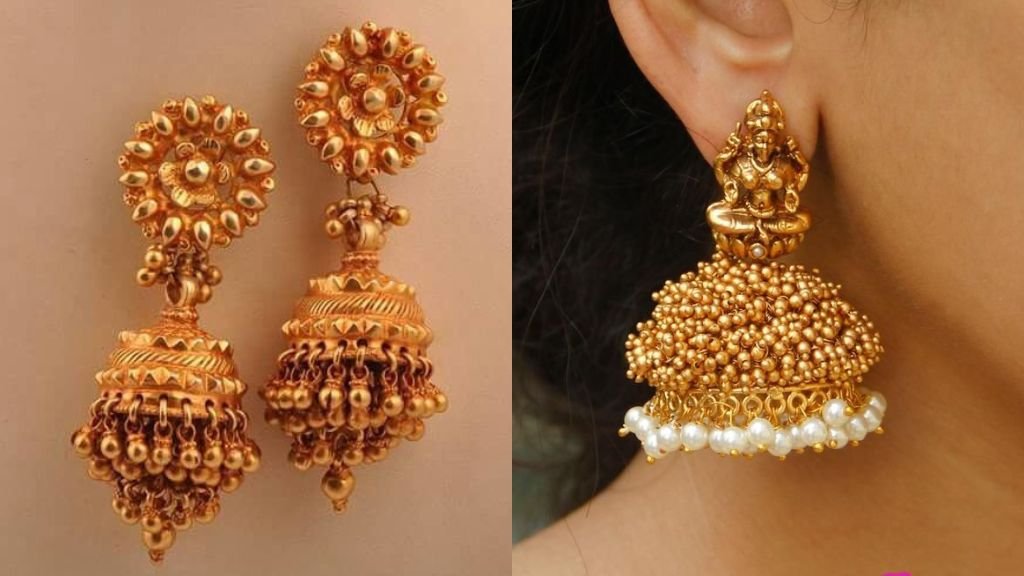 5 Gram Gold Jhumka Designs with Price