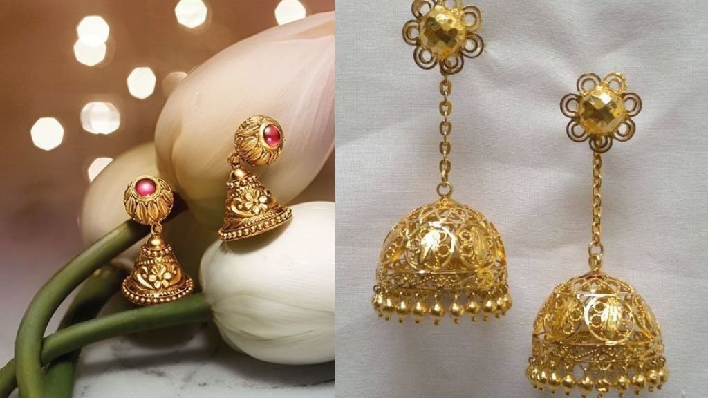 5 Gram Gold Jhumka Designs with Price