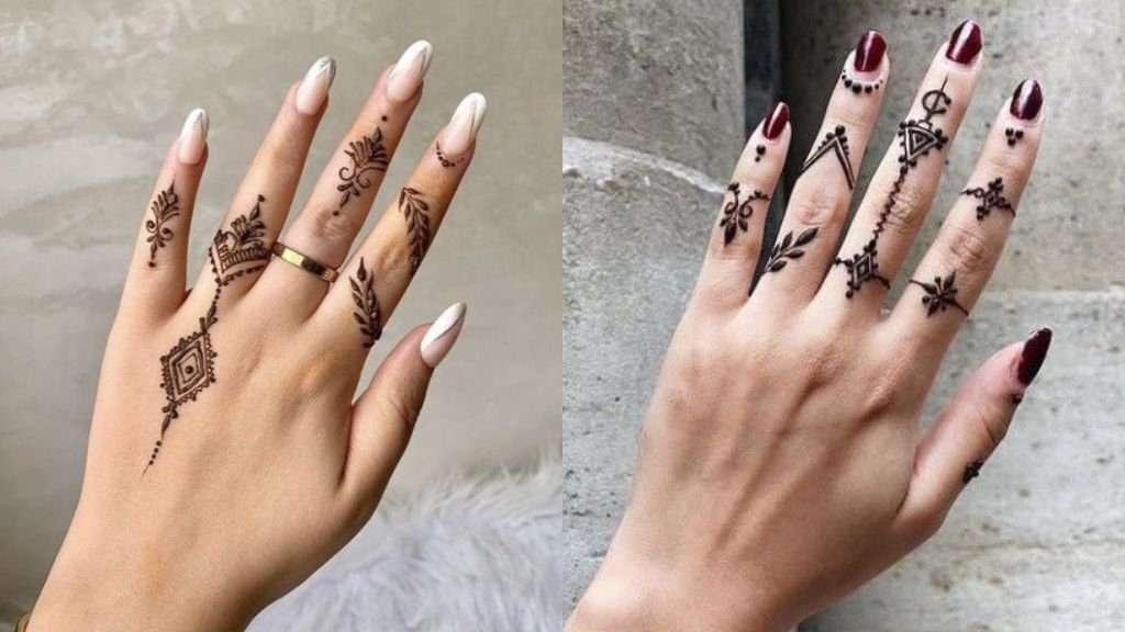 Finger Mehndi Design