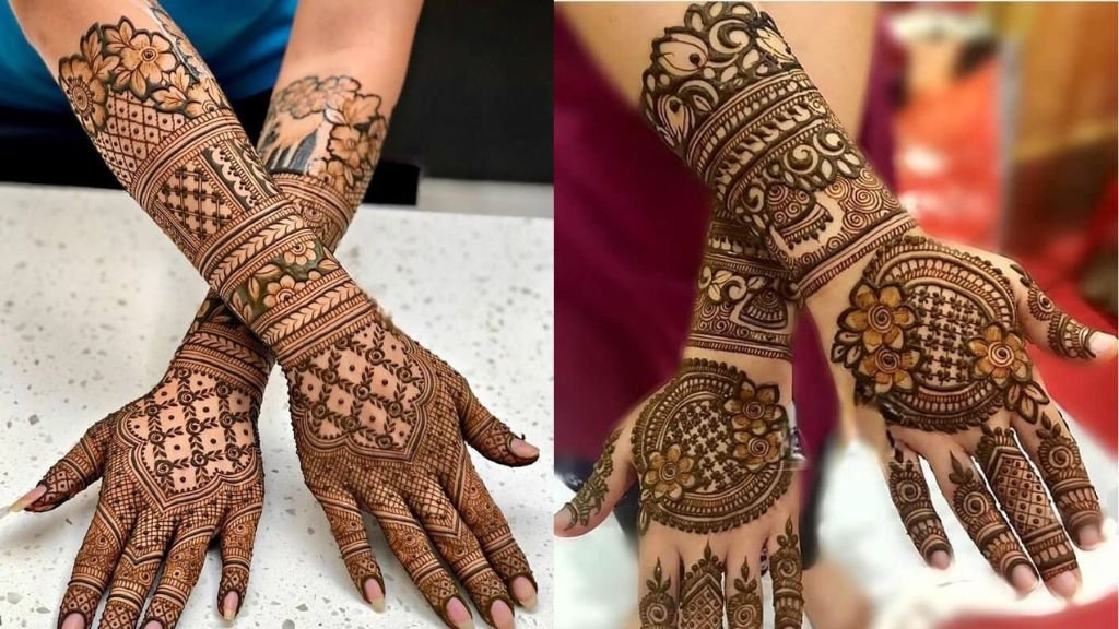 Piche ka Mehndi Design Simple