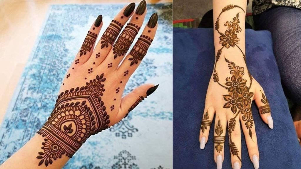 Unique Arabic Mehndi Design