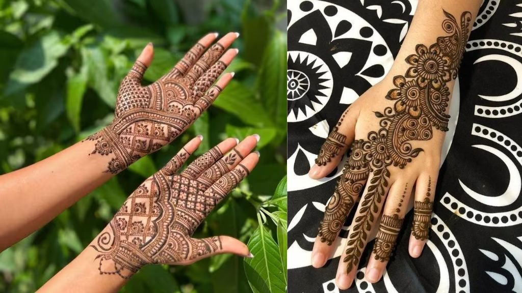 Unique Arabic Mehndi Design