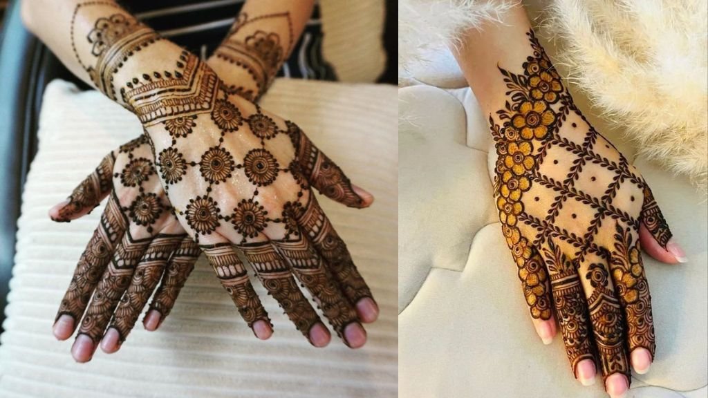 Unique Arabic Mehndi Design