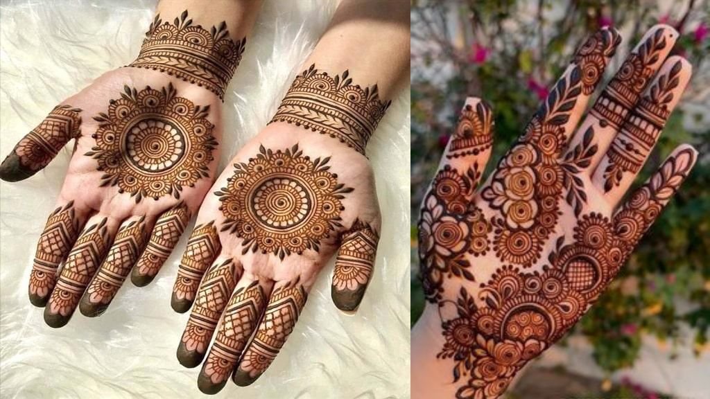 Unique Arabic Mehndi Design