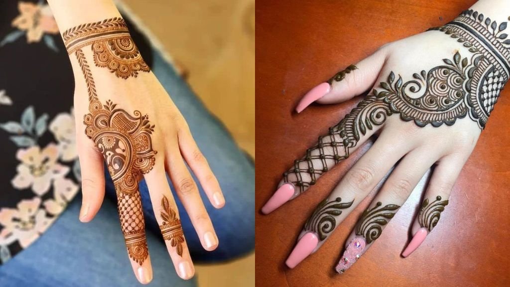 Unique Arabic Mehndi Design