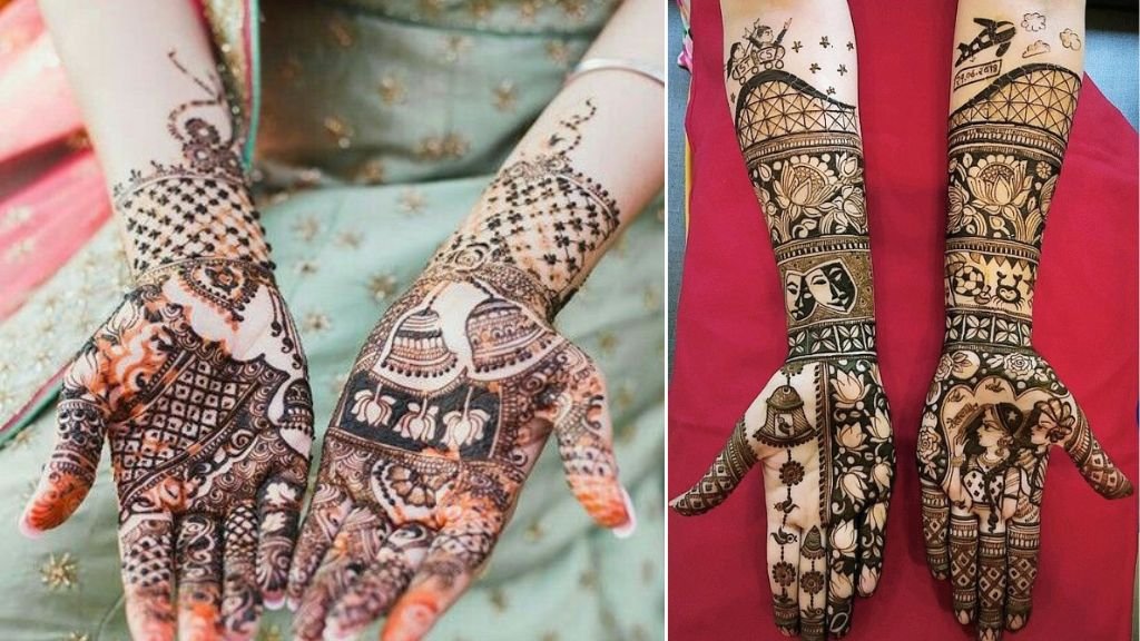 Sunder Dulhan Mehandi Design