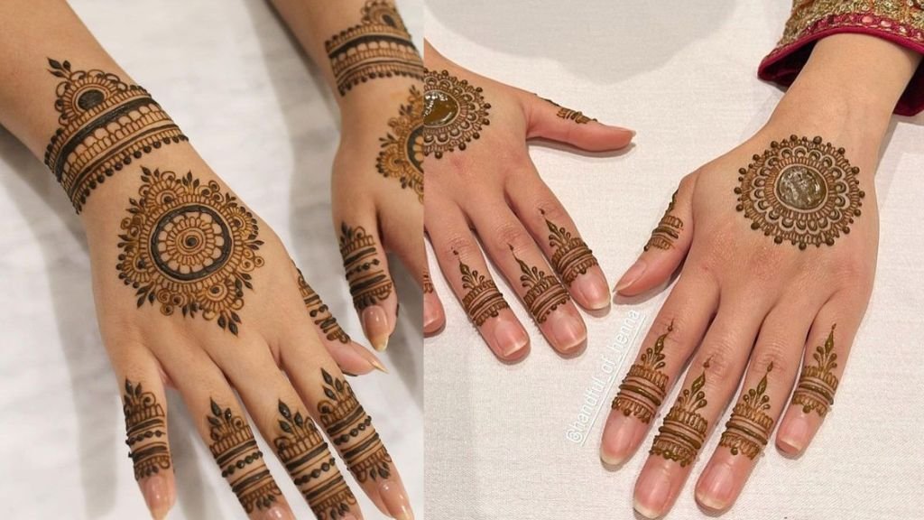 Pichhe Hath ki Mehandi ki Design