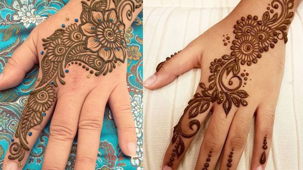 Pichhe Hath ki Mehandi ki Design