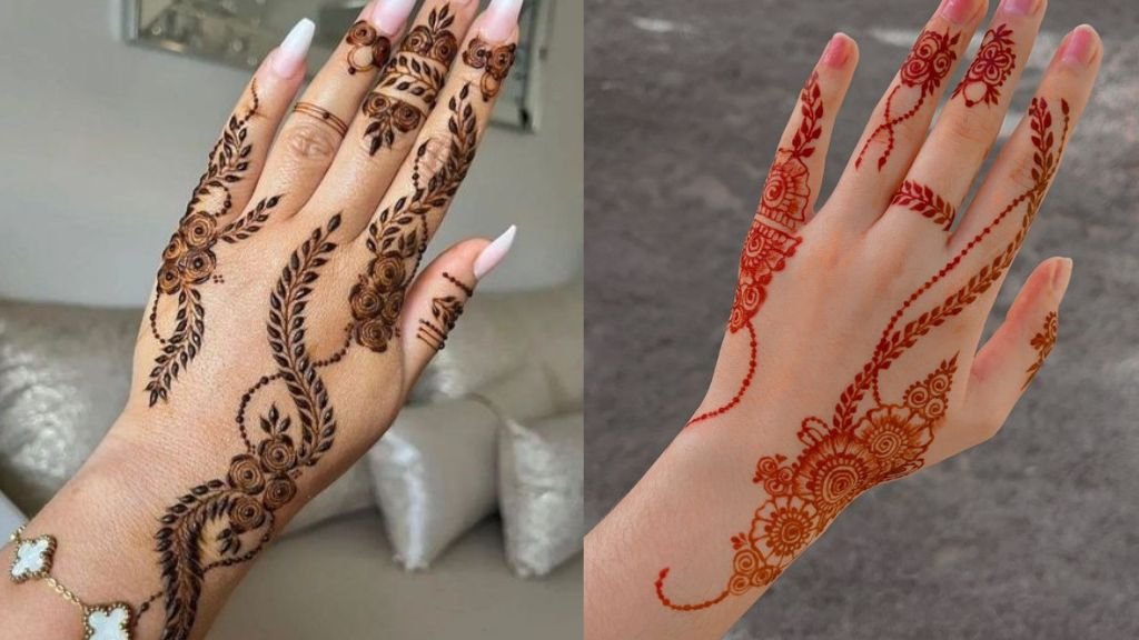 Simple Mehndi Designs for Girls