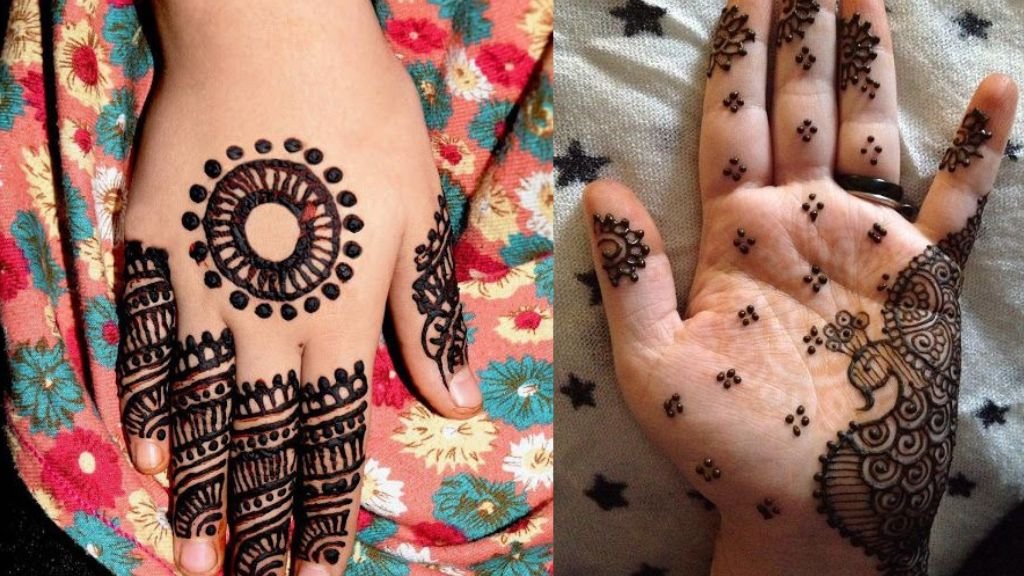 Simple Mehndi Designs for Girls