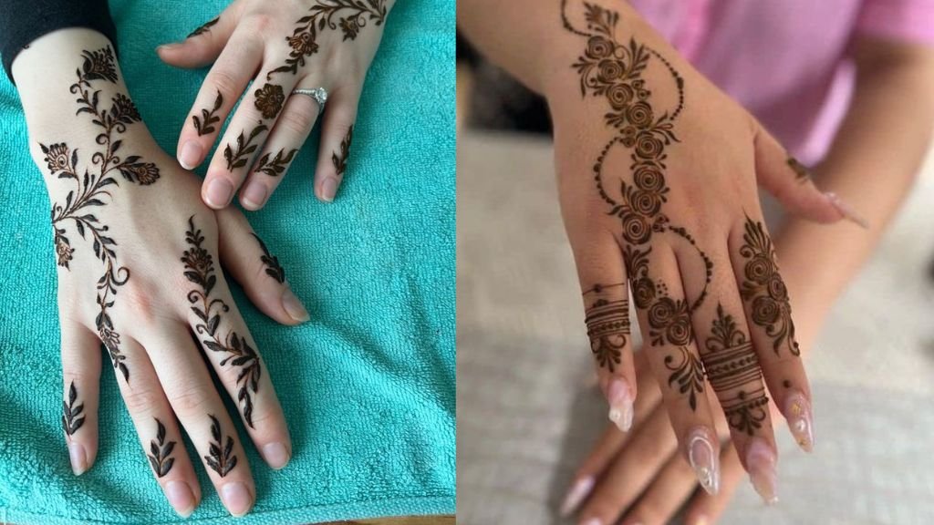 Simple Mehndi Designs for Girls