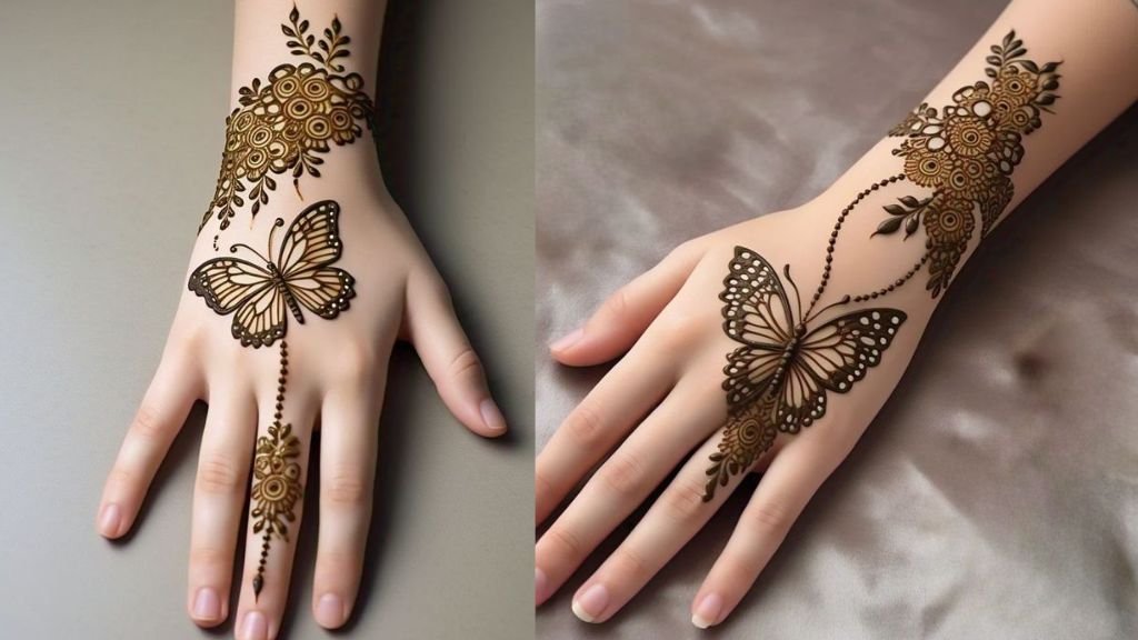 Sundar Mehandi Design Simple