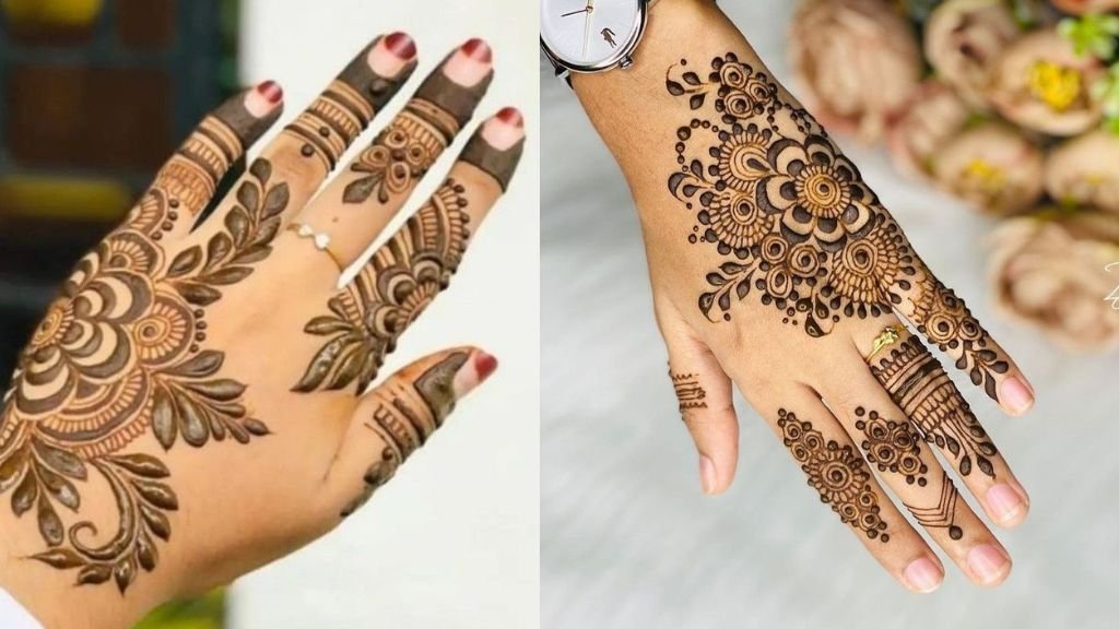 Simple Mehndi Design for Hand