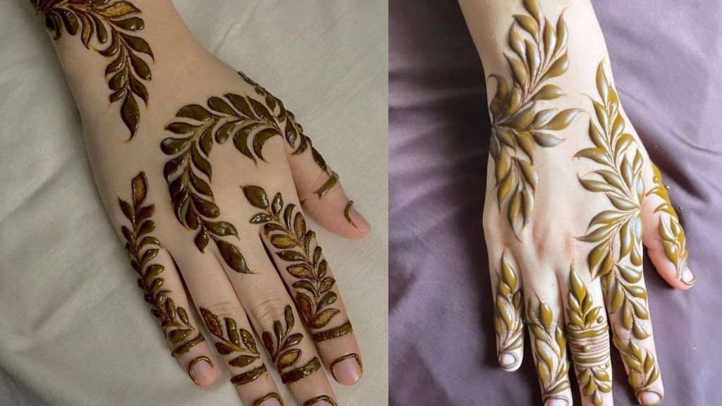 Simple Mehndi Design for Hand