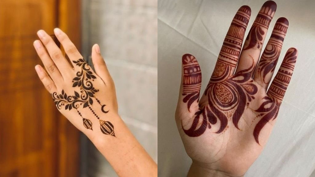 Simple Mehndi Design for Hand