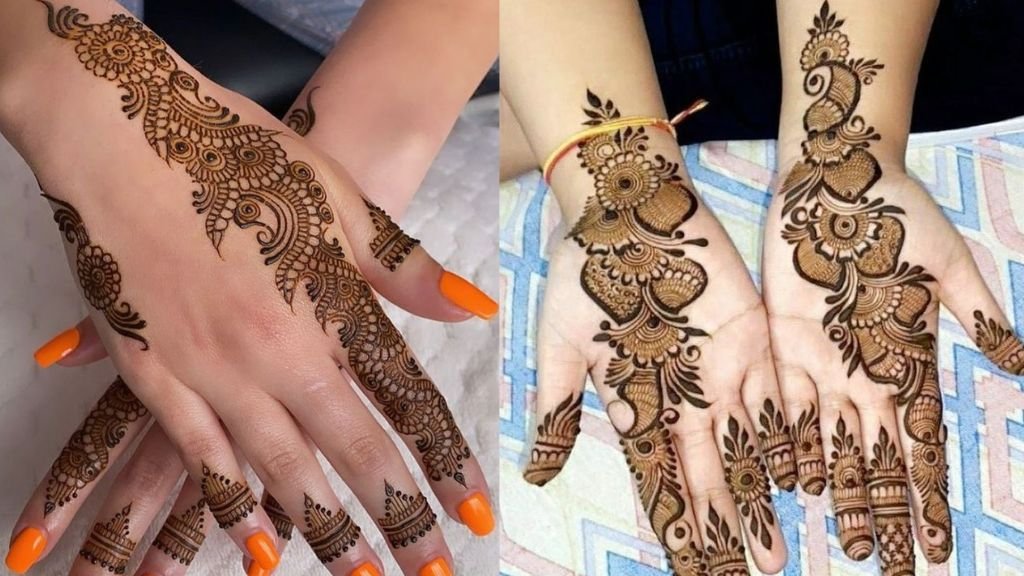 Simple Mehndi Design for Hand