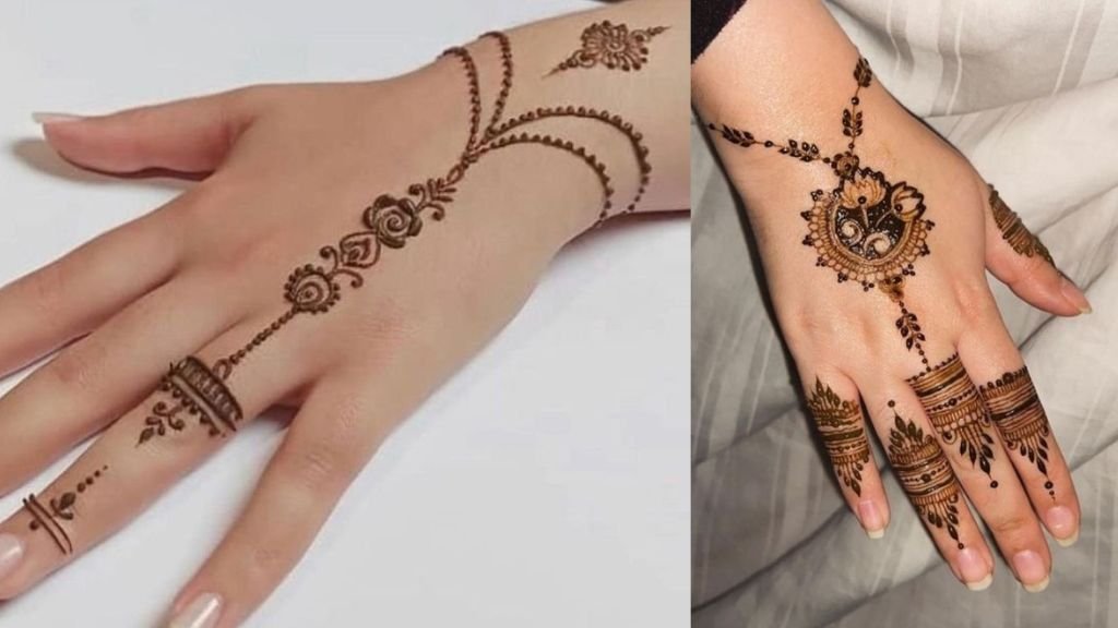 Simple Mehndi Design for Hand