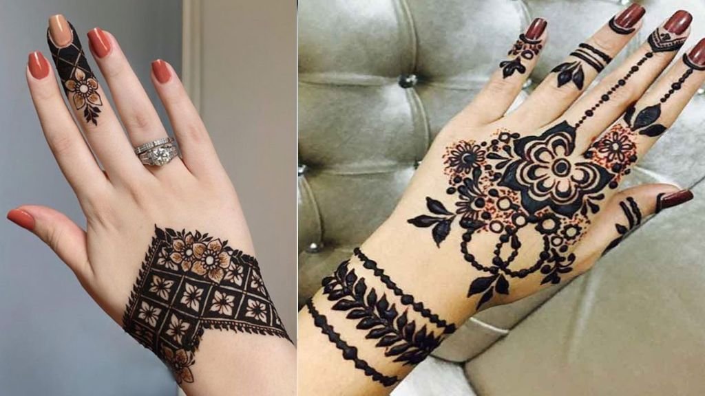 Simple Mehndi Designs for Hands