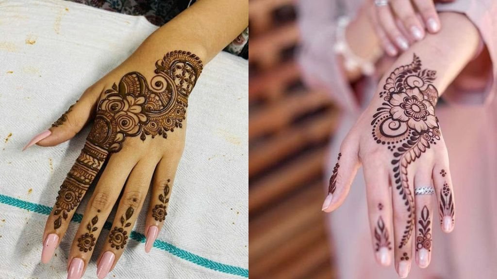 Simple Mehndi Designs for Hands