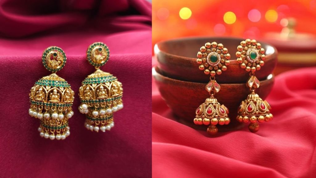 Traditional Gold Earrings