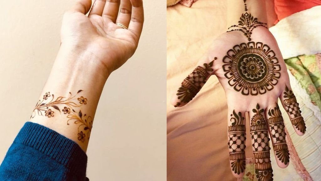 Arabic Mehndi Design for Front Hand