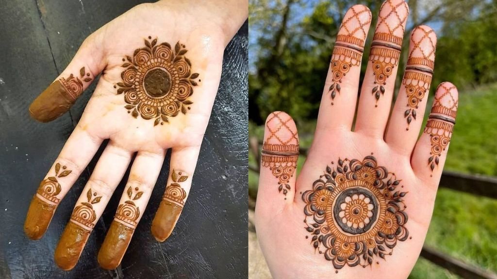 Arabic Mehndi Design for Front Hand