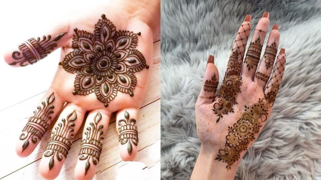 Arabic Mehndi Design for Front Hand