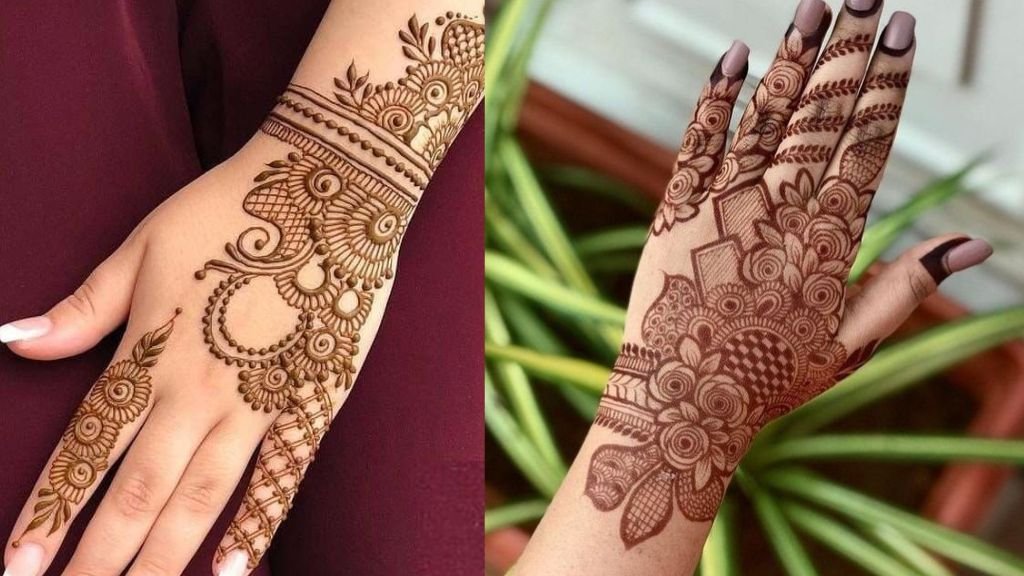 New Mehndi Design Back Hand