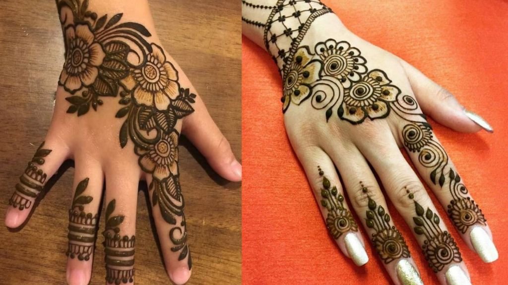 New Mehndi Design Back Hand