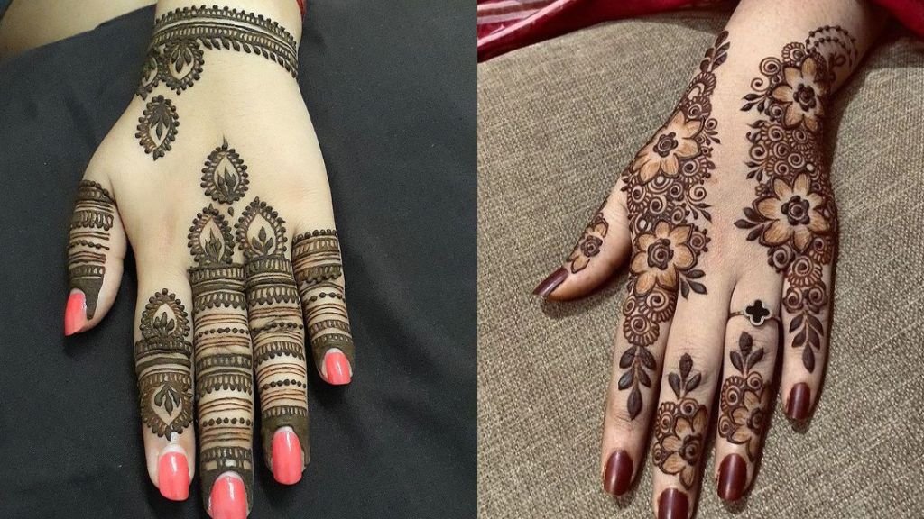 New Mehndi Design Back Hand