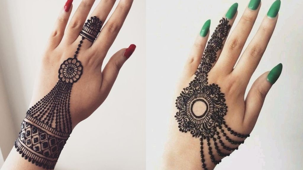 Heavy Mehndi Design