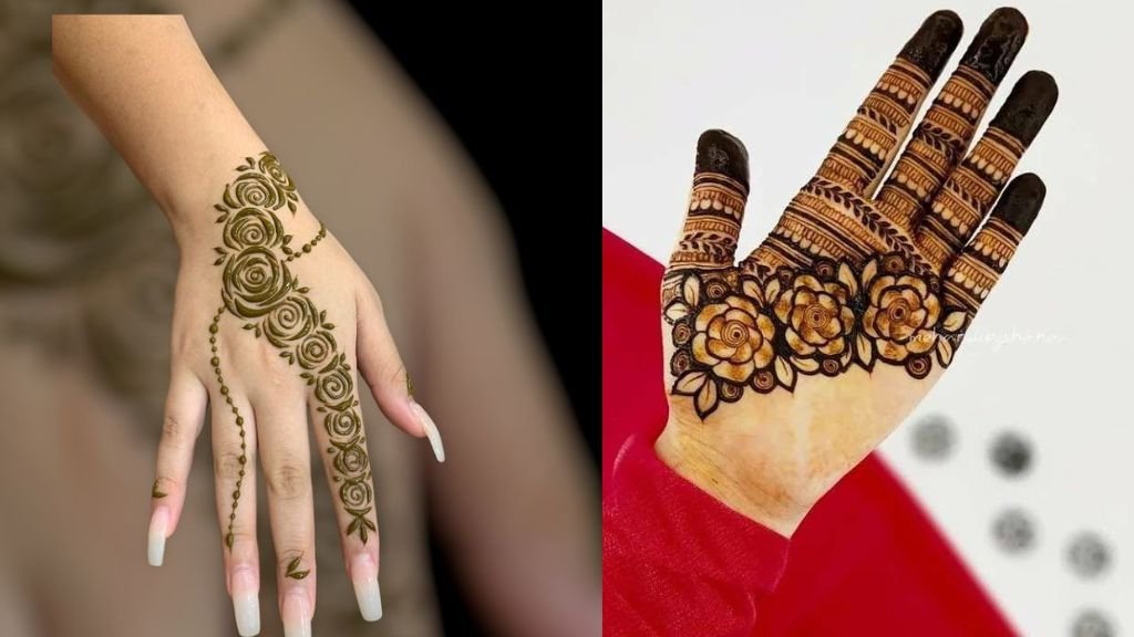 Beautiful Centre Mehndi Design