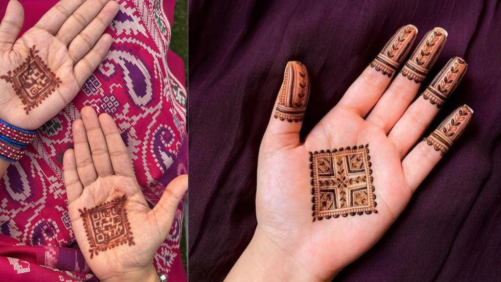 QR Code Mehndi Design