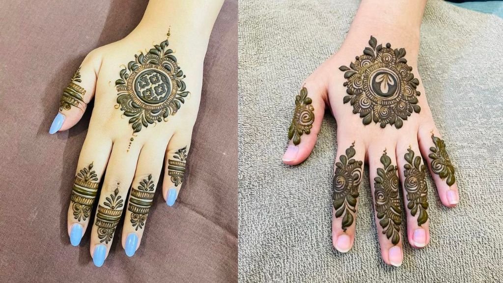 Simple Mehndi Design New