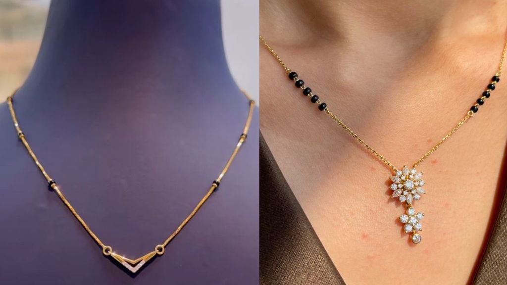 Gold Mangalsutra Design