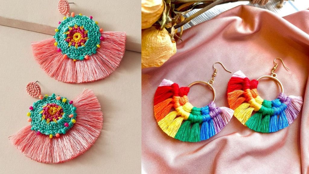 Earrings for Holi