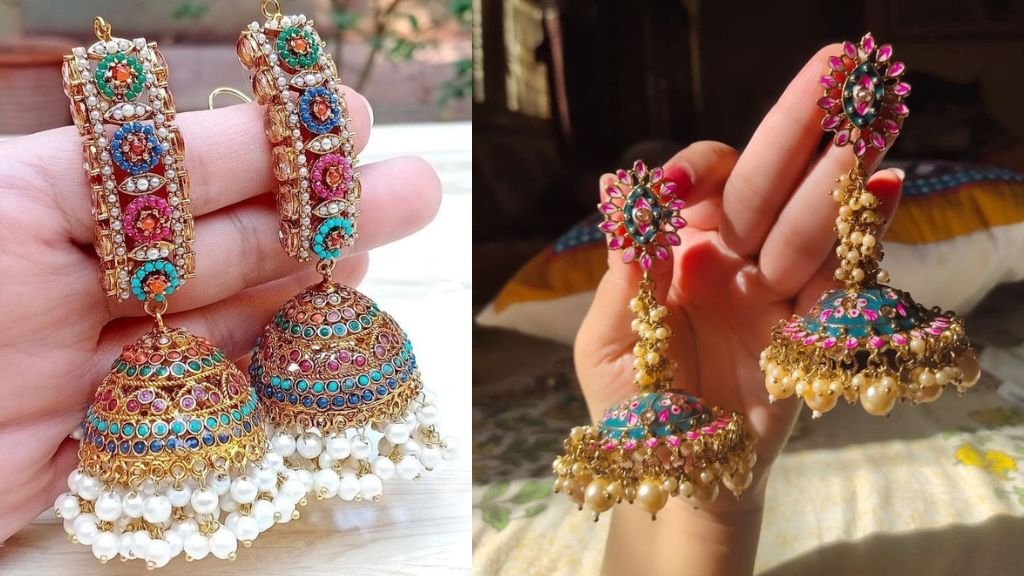 Earrings for Holi