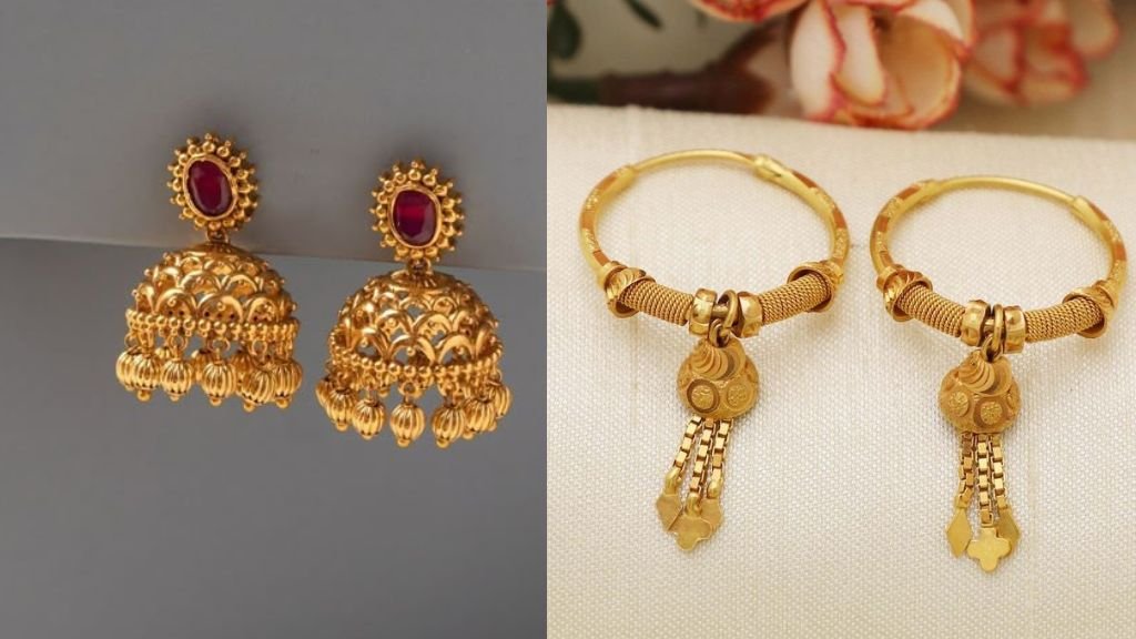 Traditional Gold Earrings