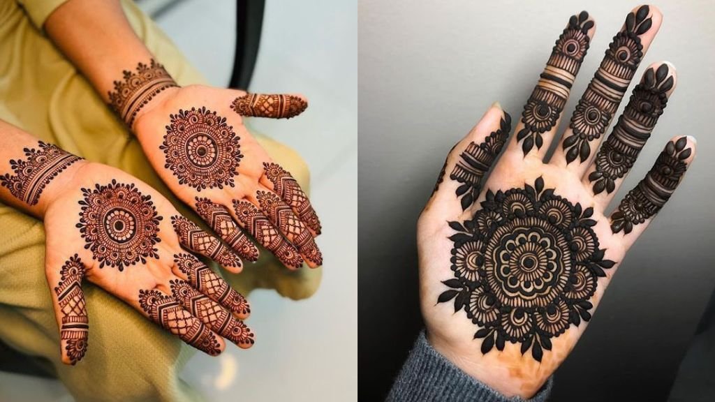 Gol Gol Mehndi Design