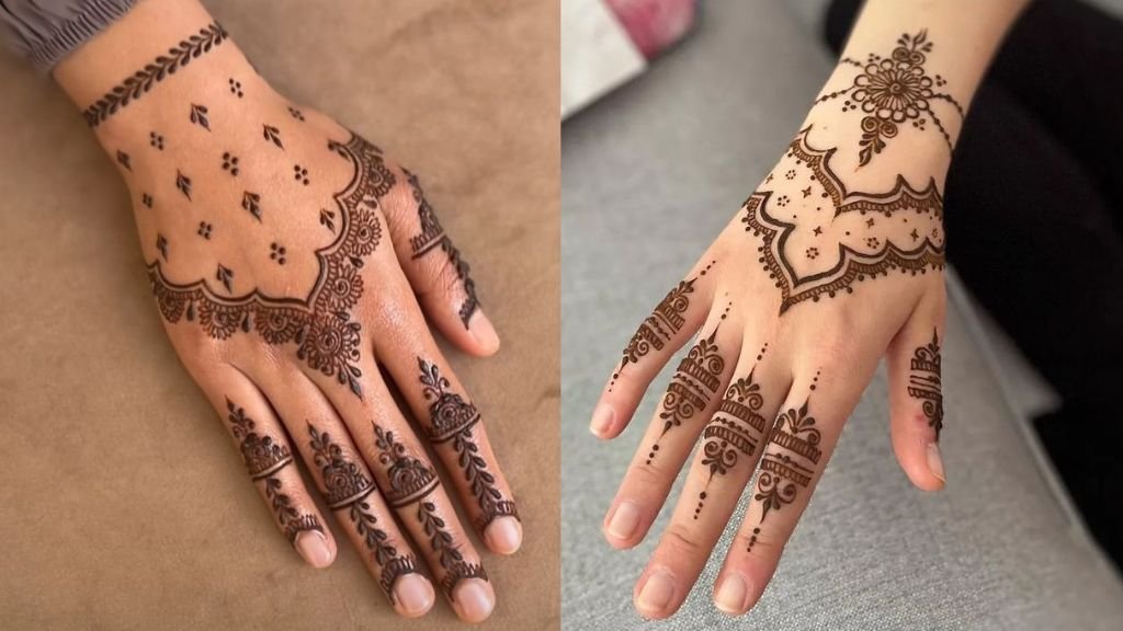 Sunder Mehndi Design Back Hand