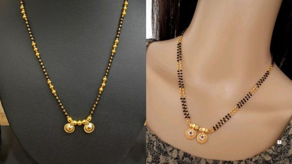 Small Mangalsutra Gold Design