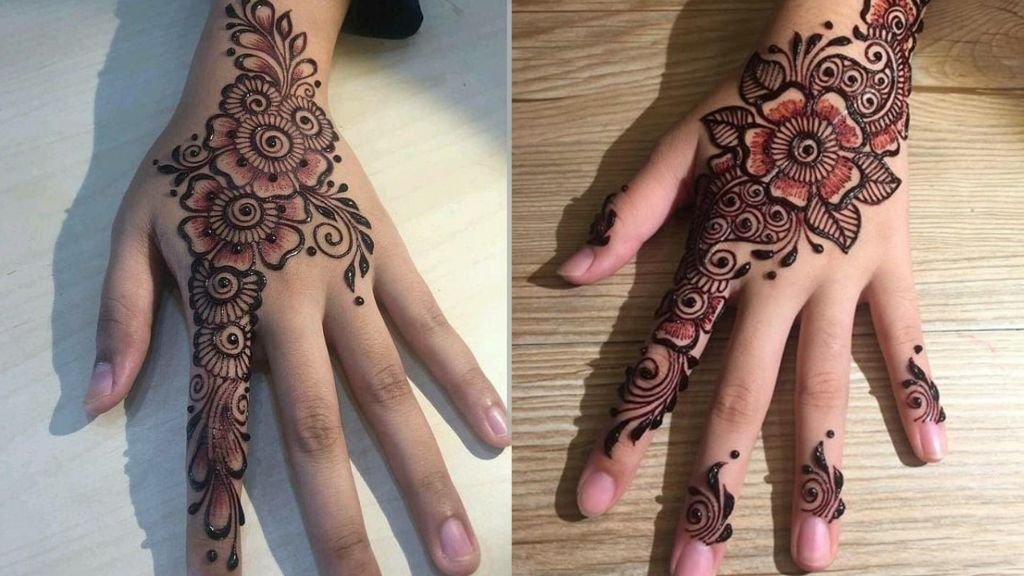 Mehndi Design Photo Simple