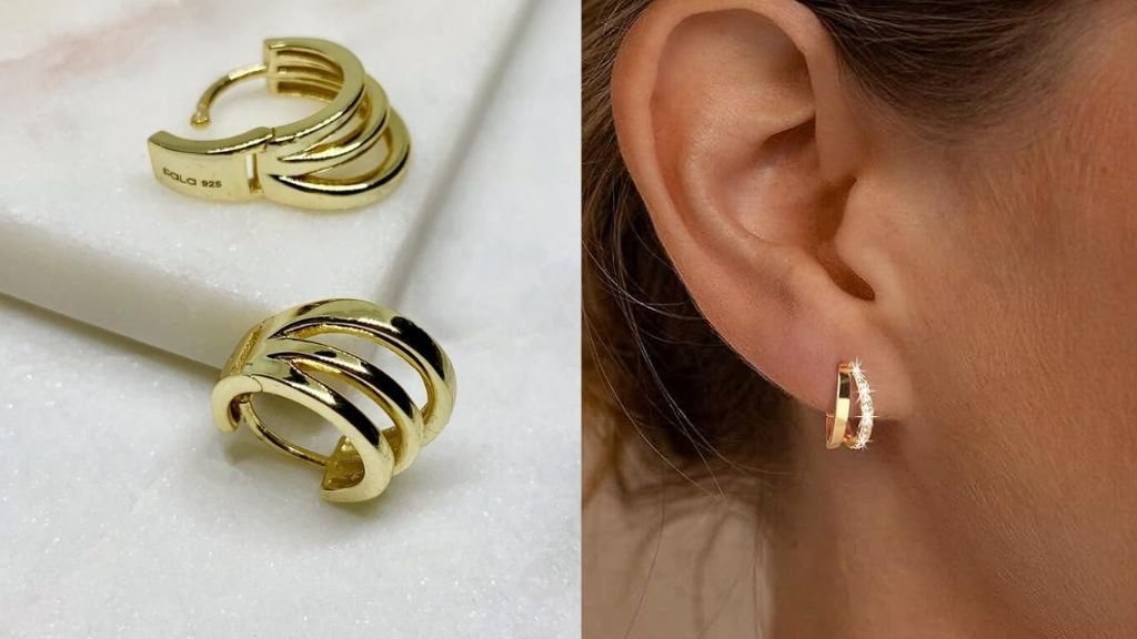 Gold Earrings Designs for Daily Use