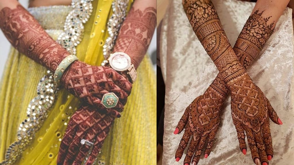 Back Full Hand Bridal Mehndi Design