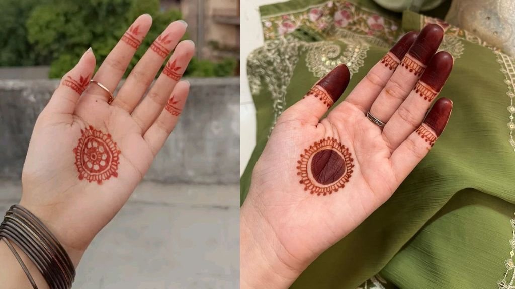 Gol Gol Mehndi Design