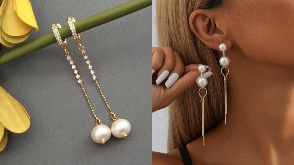 Pearl Design Earrings