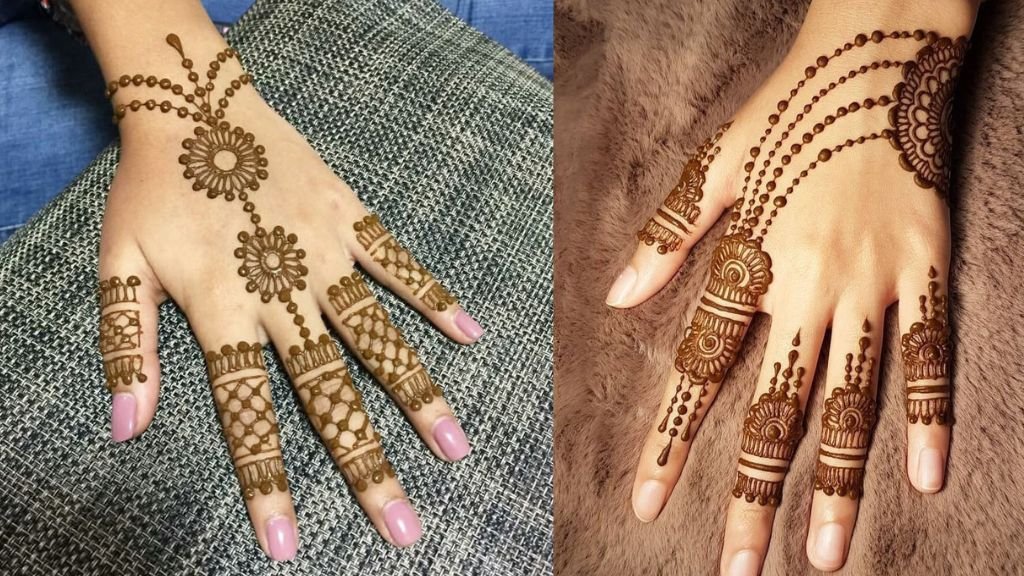 Sundar Mehndi Design Samne Hath